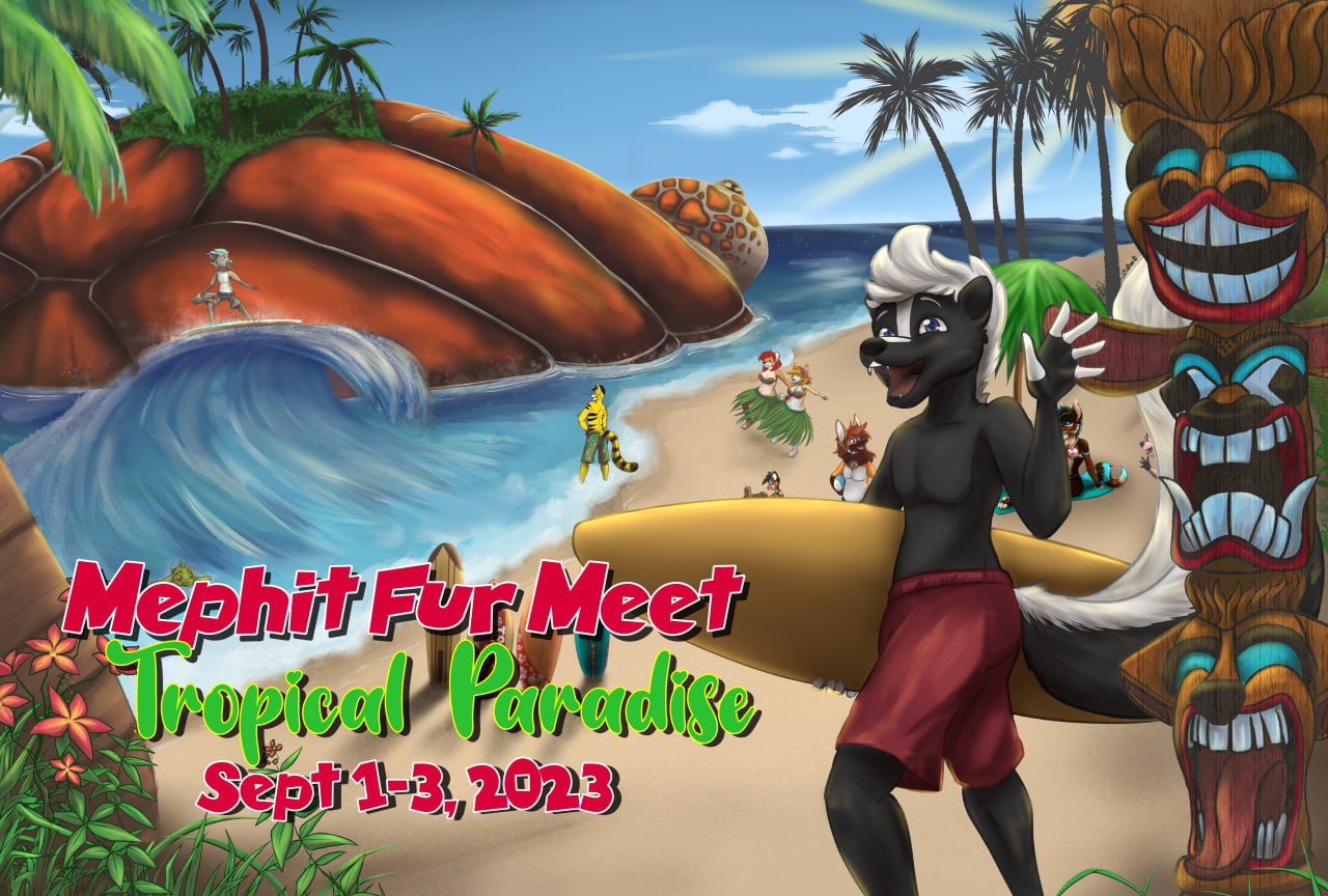 Mephit Fur Meet 2024 | Topical Paradise